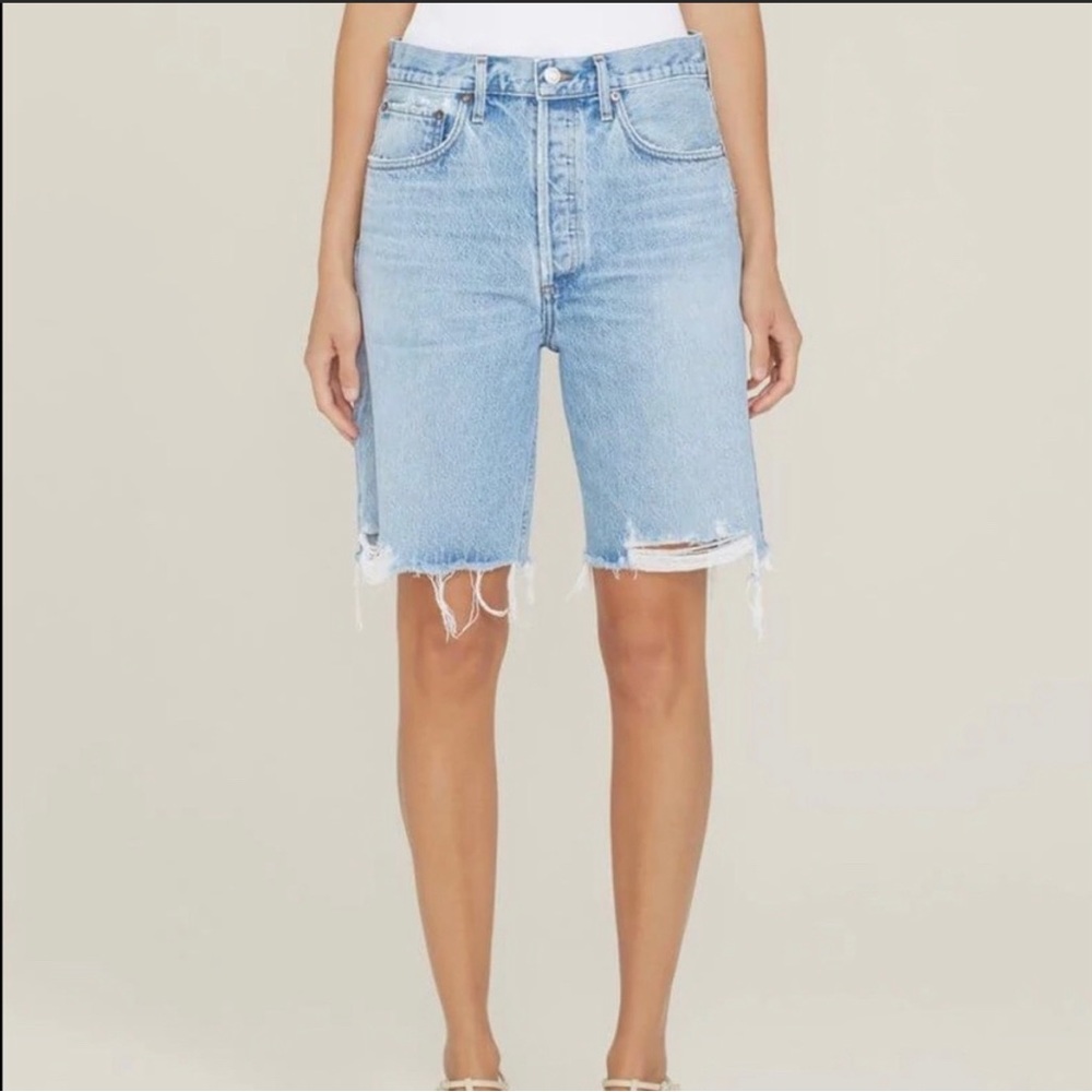 NWT Agolde 90s Mid Rise Loose Shorts in Swapmeet  (MSRP $148)